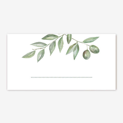 Comensal Olivo Acuarela (4 unidades)