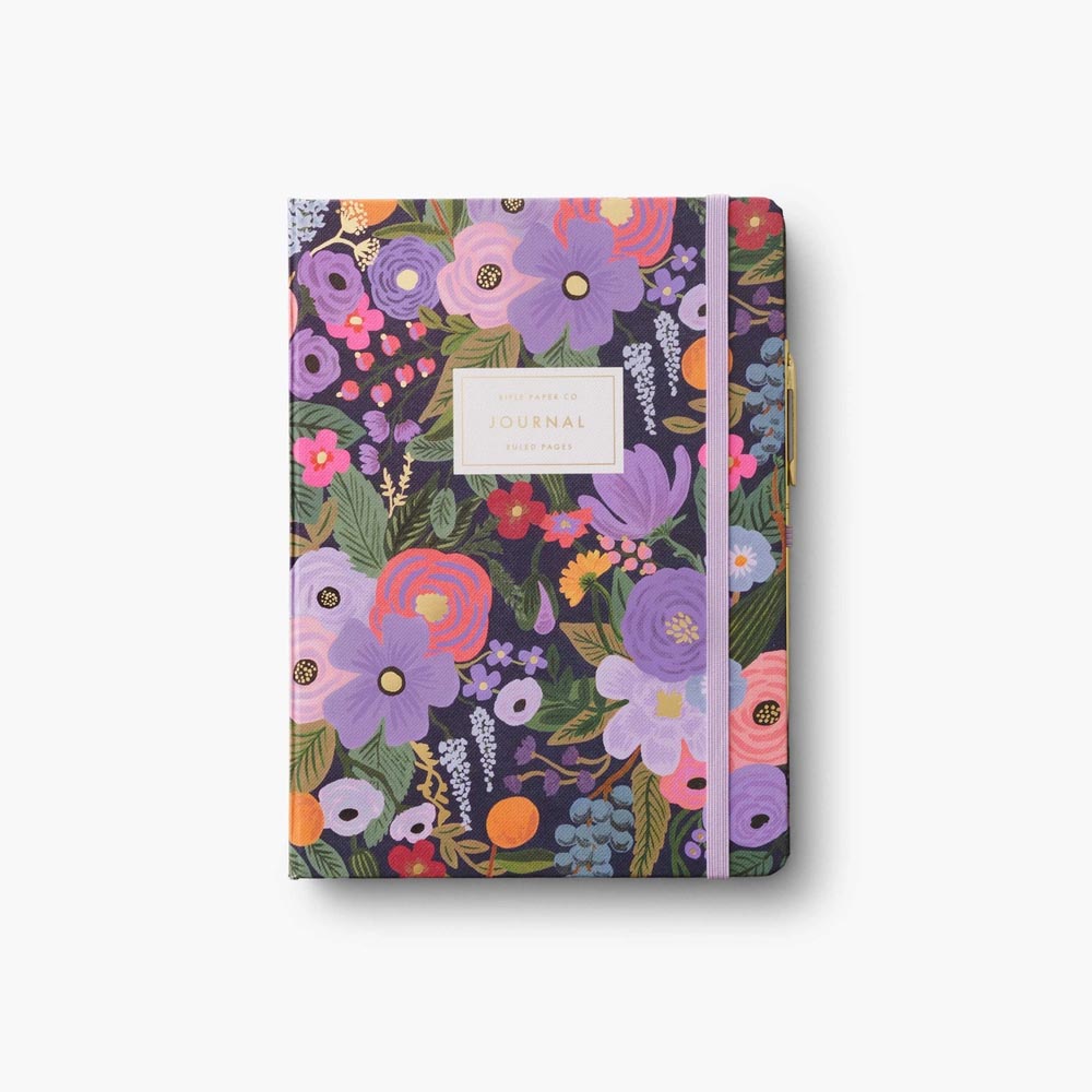 Diario personal encuadernado en tapa dura Garden Party - Rifle Paper
