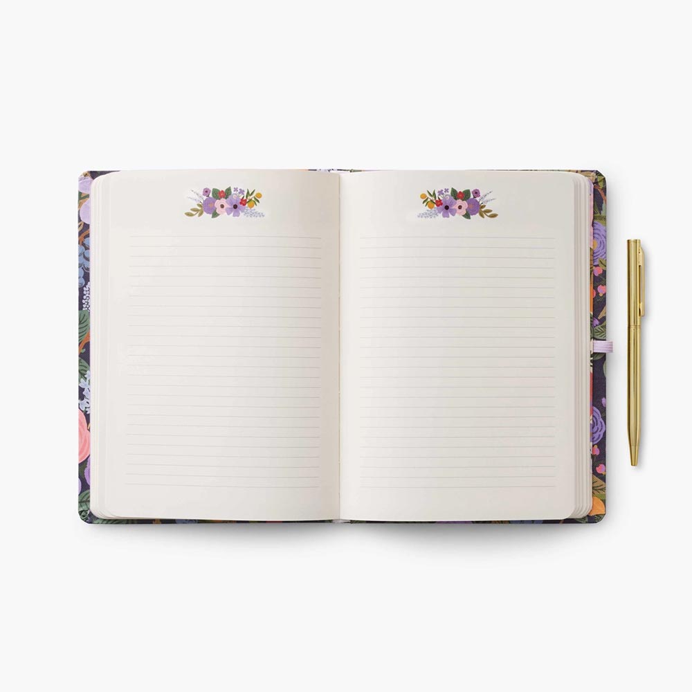 Diario personal encuadernado en tapa dura Garden Party - Rifle Paper
