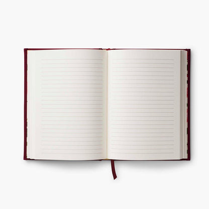 Diario personal encuadernado en tela bordada Roses - Rifle Paper
