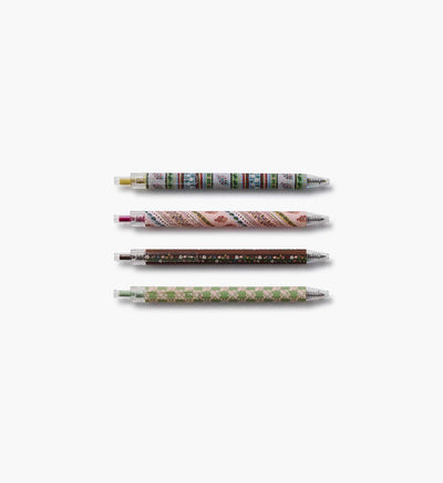 Set de 4 bolígrafos de gel Paisley - Rifle Paper co.