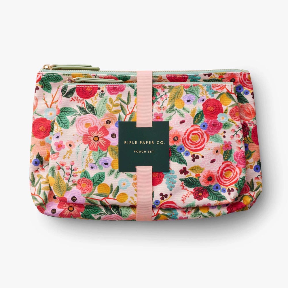 Set de 2 estuches Garden Party - Rifle Paper Co.