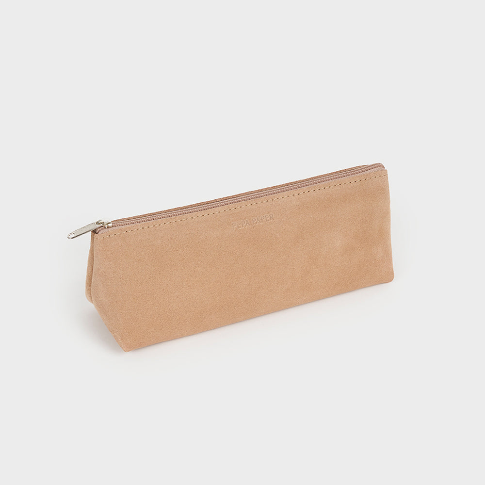 Estuche triangular ante