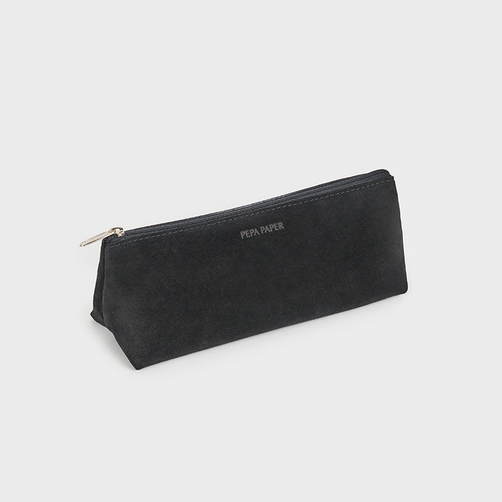 Estuche triangular ante