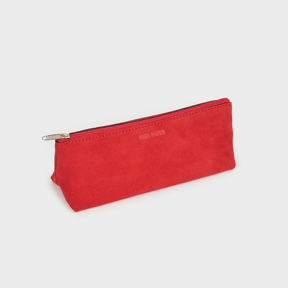 Estuche triangular ante