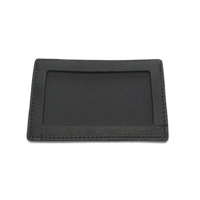 Leather label holder 100x75mm