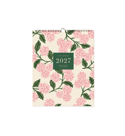 Calendario de pared 2027 - Floral - Rifle Paper