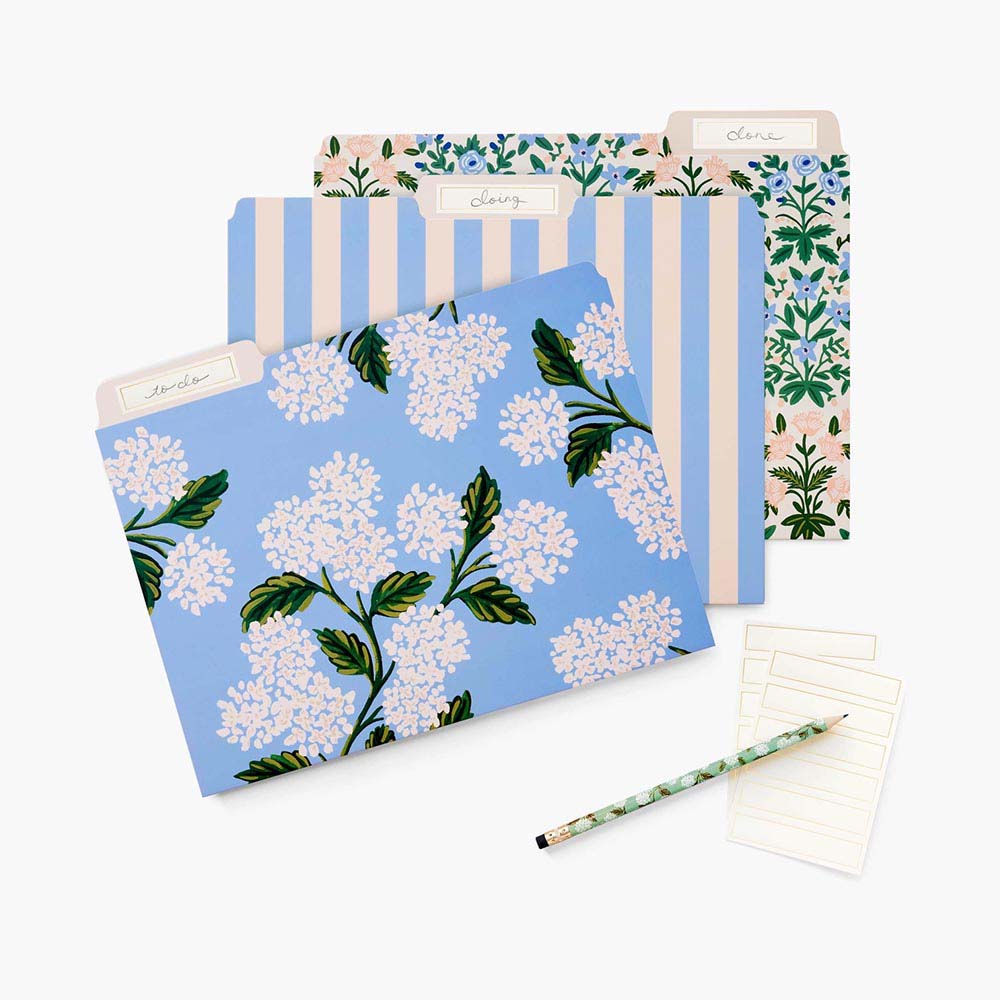 Subcarpetas Hydrangea - Rifle Paper Co