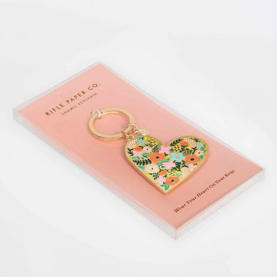 Llavero Rifle Paper Co. - Floral heart