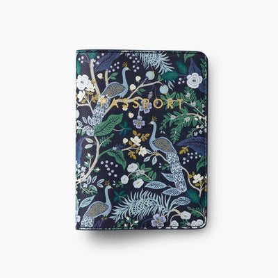 Funda Pasaporte Peacock - Rifle Paper Co.