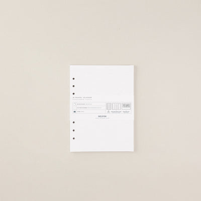 Recambio de papel reciclable para planear viajes pack