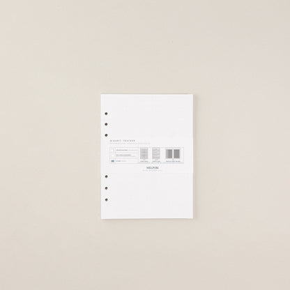 Recambio de papel reciclable con seguimiento de habitos,  habit tracker