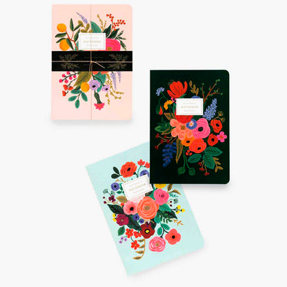 Pack 3 llibretes cosides Garden Party - Rifle Paper