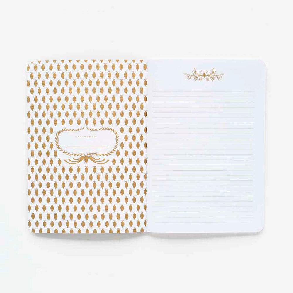 Pack 3 libretas cosidas Garden Party - Rifle Paper