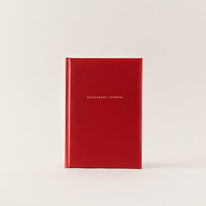 Diario de restaurantes, metodo journal, vino diario para anotar los restaurantes para visitar y calificarlos. Regalo para dar a parejas.