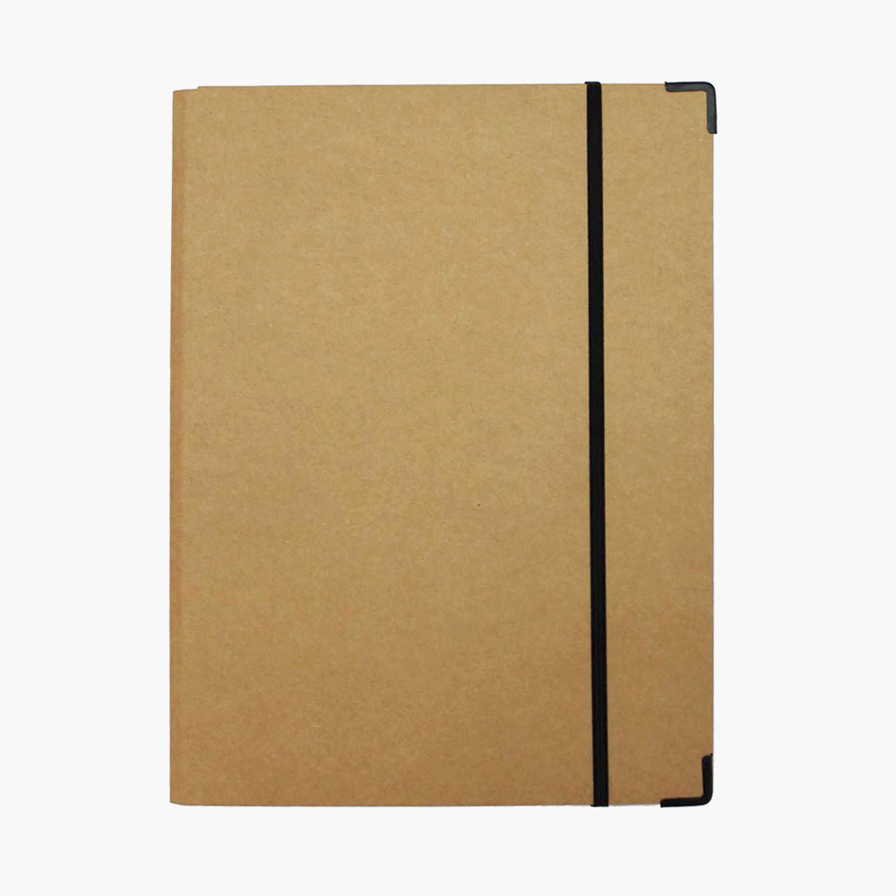 Carpeta kraft goma A5