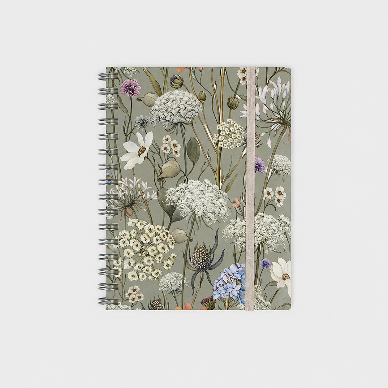 Libreta Wyro A5 Tapa Blanda Hojas Cuadrícula - Botanic Wild