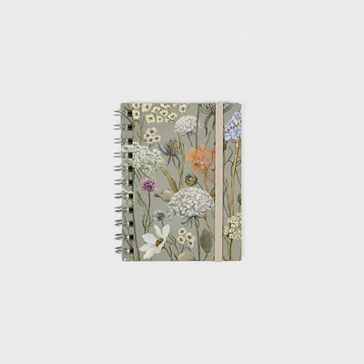 Libreta Wyro A6 Tapa Blanda Hojas Cuadrícula -  Botanic Wild