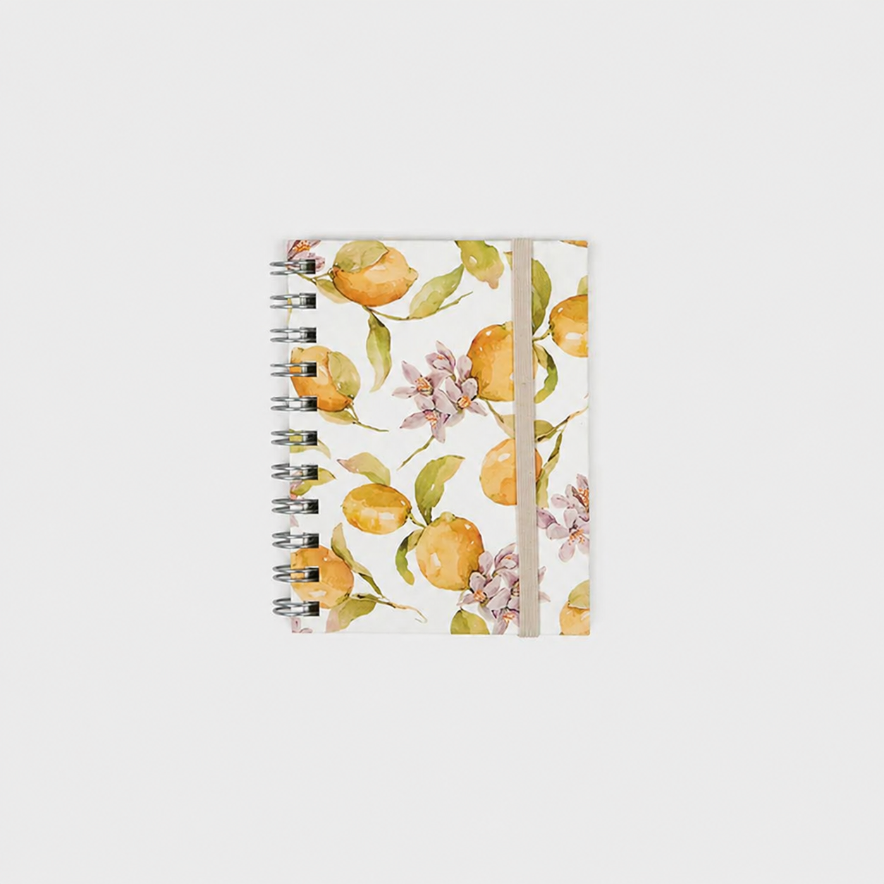 Libreta Wyro A6 Tapa Blanda Hojas Cuadrícula -  Lemon Blossom