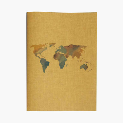 A5 Stitched Notebook Cardboard