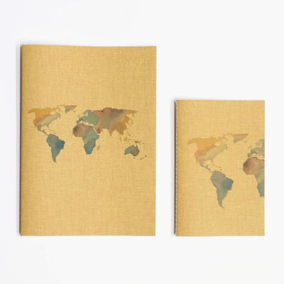 A6 Stitched Notebook Cardboard