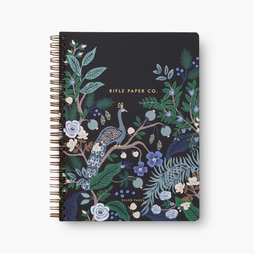 Libreta Peacock (espiral) - Rifle Paper