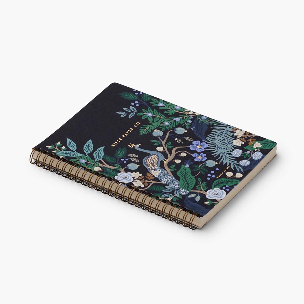 Libreta Peacock (espiral) - Rifle Paper