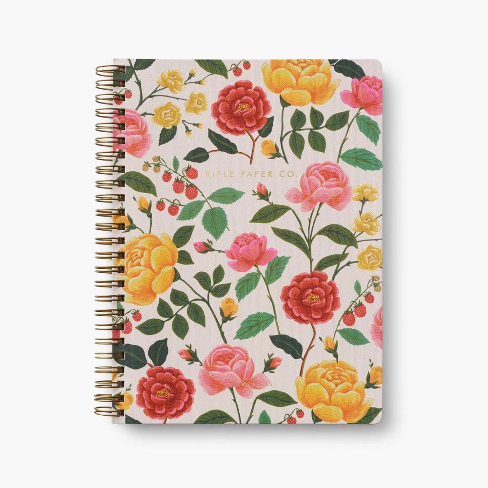 Libreta Roses (espiral) - Rifle Paper