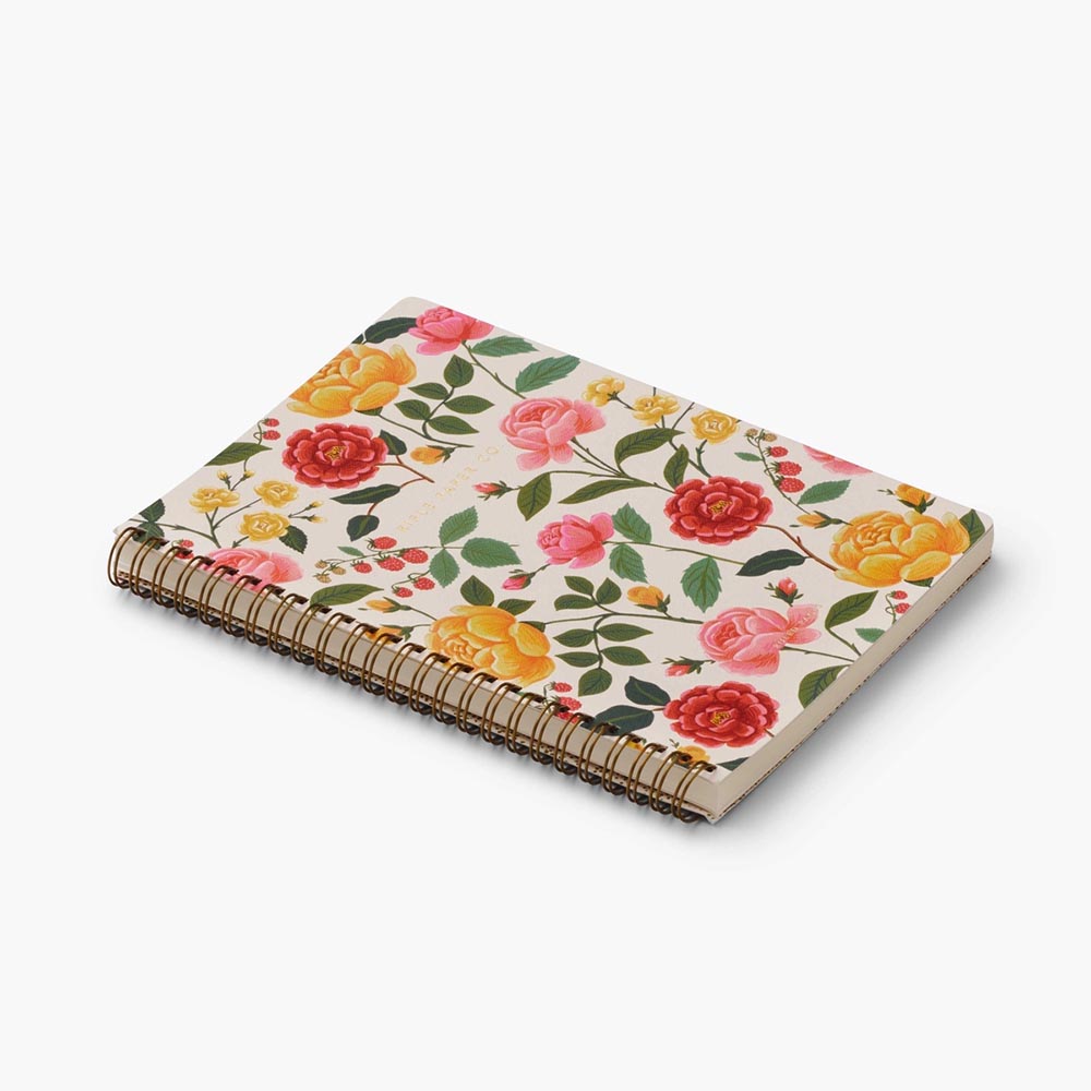 Libreta Roses (espiral) - Rifle Paper