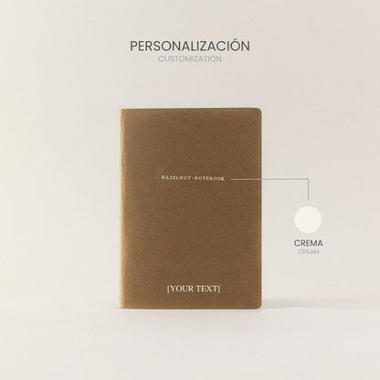 Libreta Orgánica A5 · Hazelnut