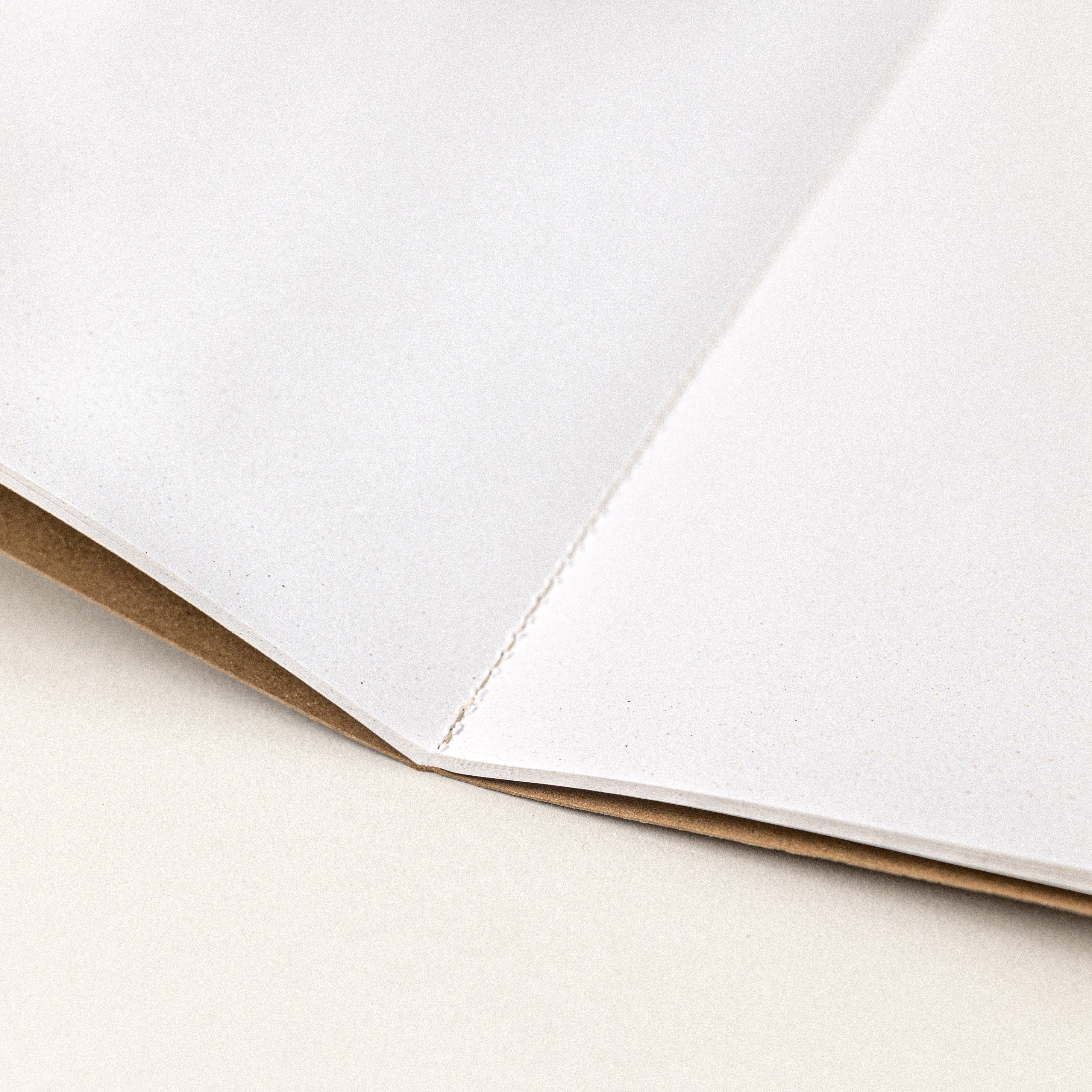 Hojas de pequeña libreta de notas de papel de avellanas