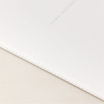 Cubierta de pequeña libreta de notas de papel de maíz