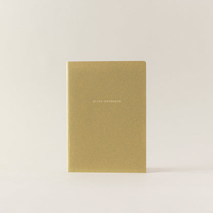 Pequeña libreta de notas sostenible