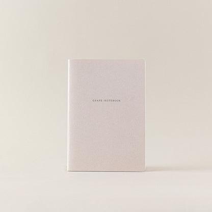 Pequeña libreta de notas de papel de uvas