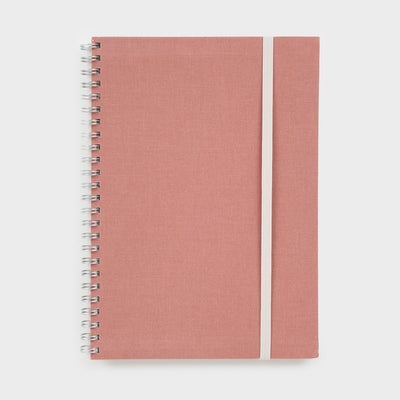Wyro A6 and A5 Fabric Notebook - Squared Sheets
