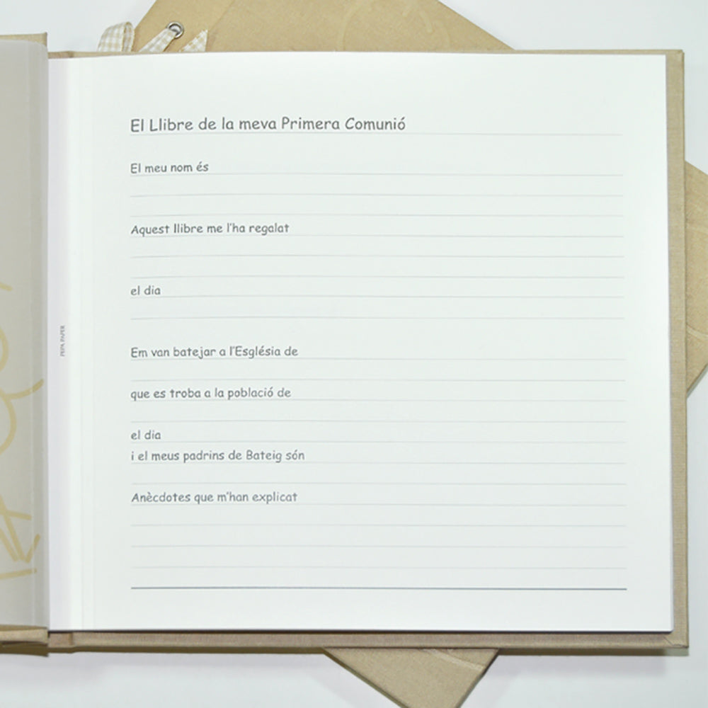 Llibre Comunió temàtic català