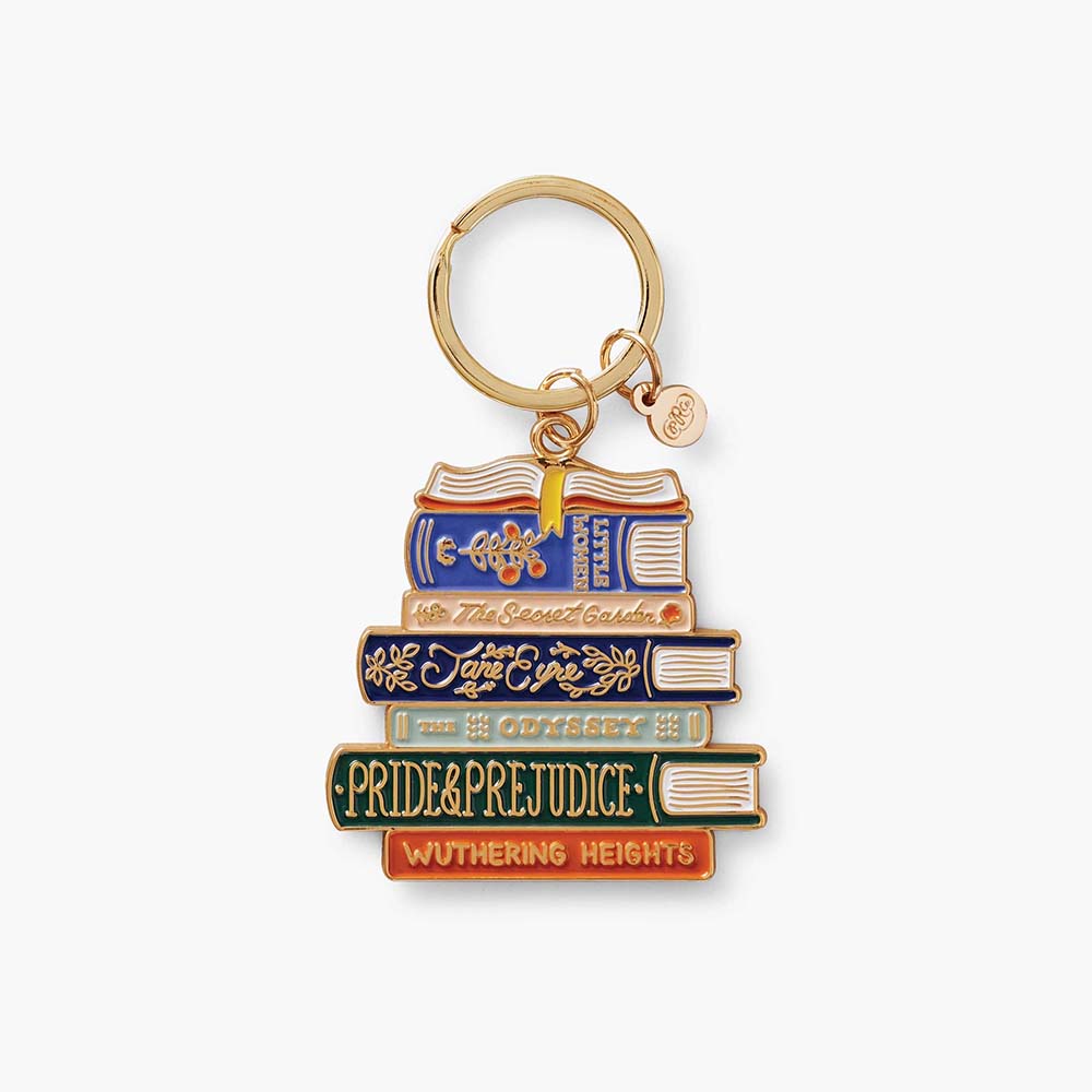 Llavero libros Book Club - Rifle Paper Co.