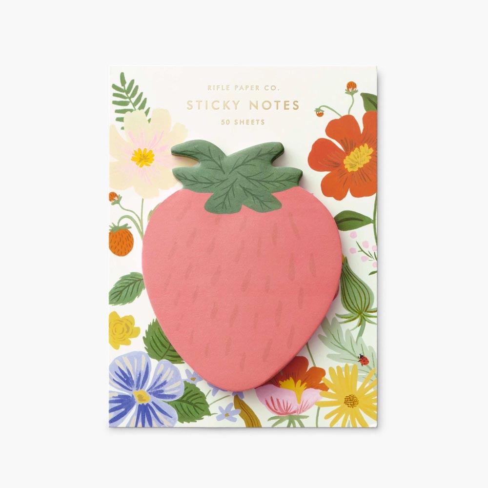 Notas adhesivas Strawberry- Rifle Paper Co