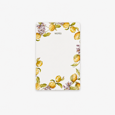 Bloc de notas notepad Lemon Blossom