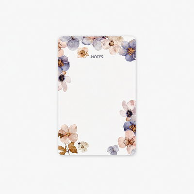 Bloc de notas Pressed Flowers