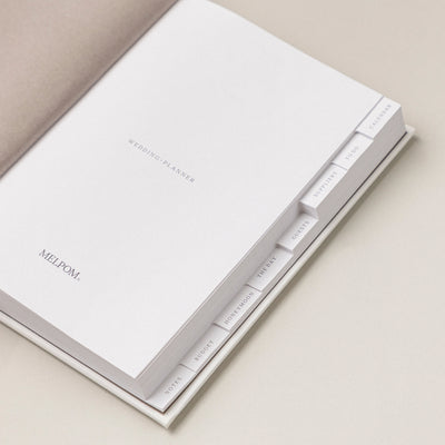 Planeador de bodas para que seas tu propia wedding planner, planes de boda y planeación de boda perfecta. Una boda sostenible melpom.