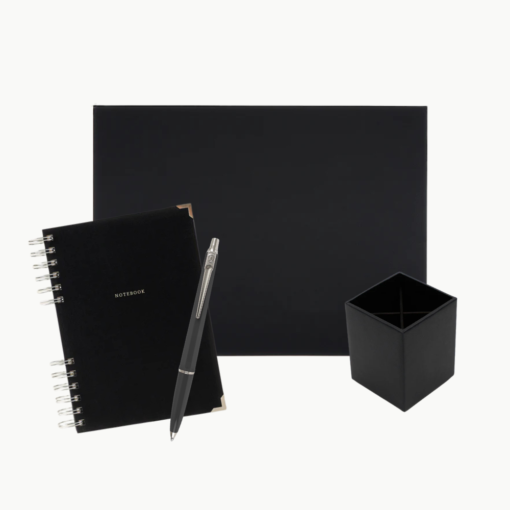 Premium Pack I A5 Notebook + Pen + Pen Holder + Pen Pot + Desk Mat