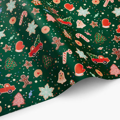 Rollo Papel de regalo navidad Christmas Cookies - Rifle Paper Co