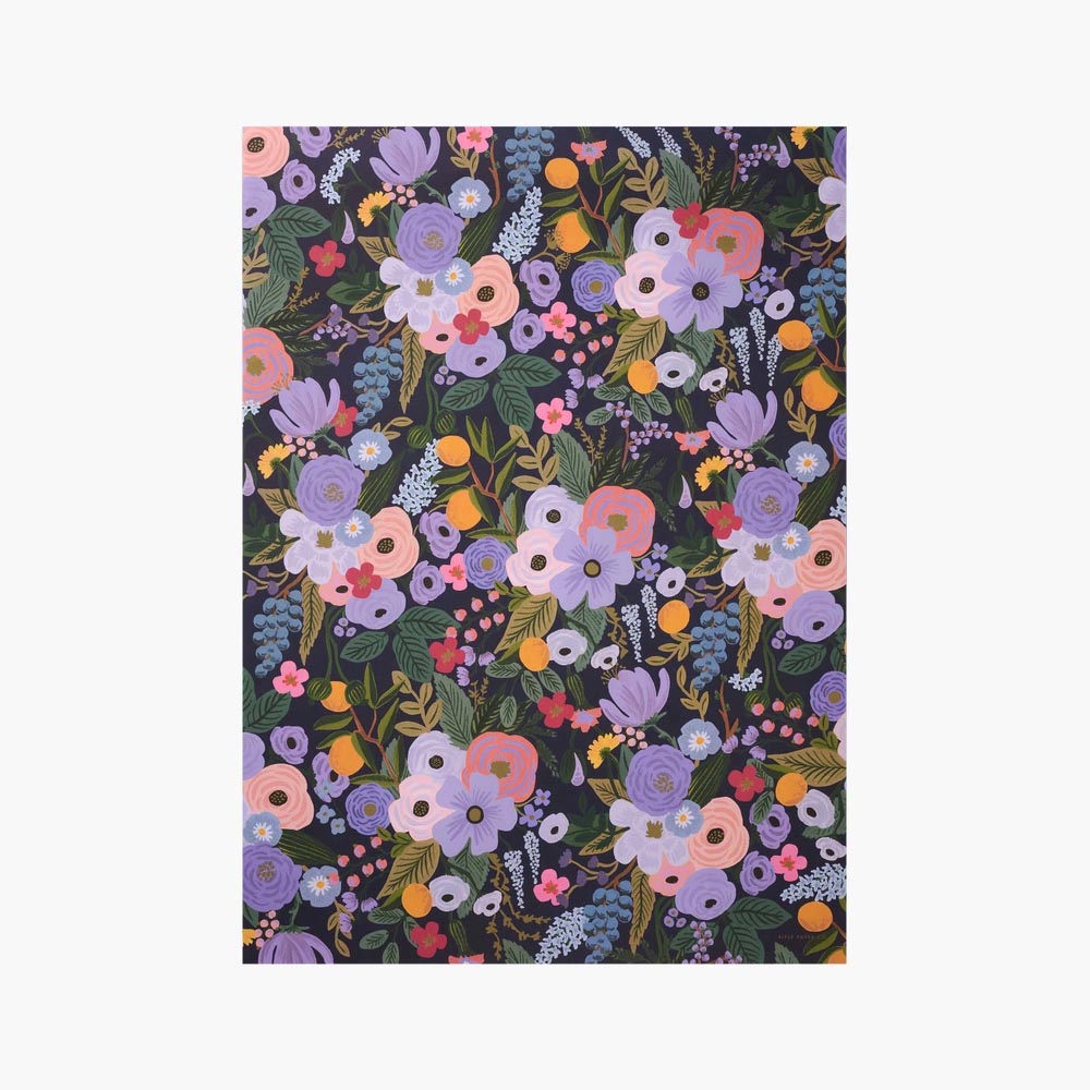 Garden Party Violet Wrapping Paper - Rifle Paper Co