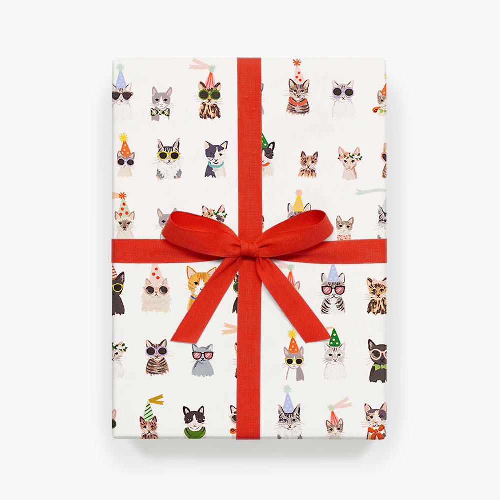 Papel de regalo gatos Cool Cats - Rifle Paper