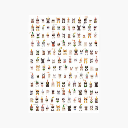 Papel de regalo gatos Cool Cats - Rifle Paper