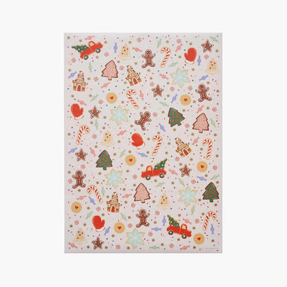Paper de regal Nadal Christmas Cookies (1 full) - Rifle Paper Co