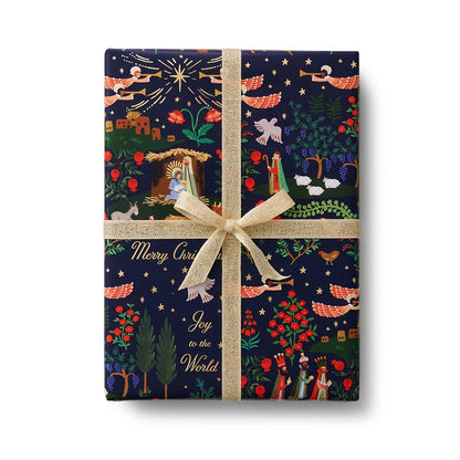 Rotlle Paper de regal Nativity Scene - Rifle Paper Co