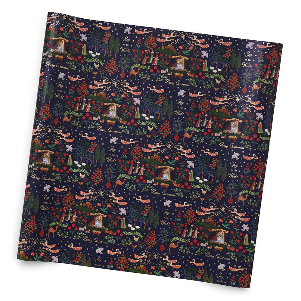 Rotlle Paper de regal Nativity Scene - Rifle Paper Co