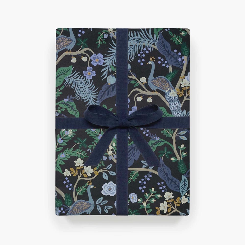 Papel de regalo Peacock - Rifle Paper